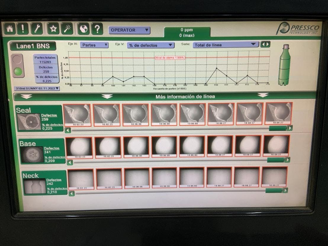 Steuergerät of SIDEL SBO 20 Universal Eco2